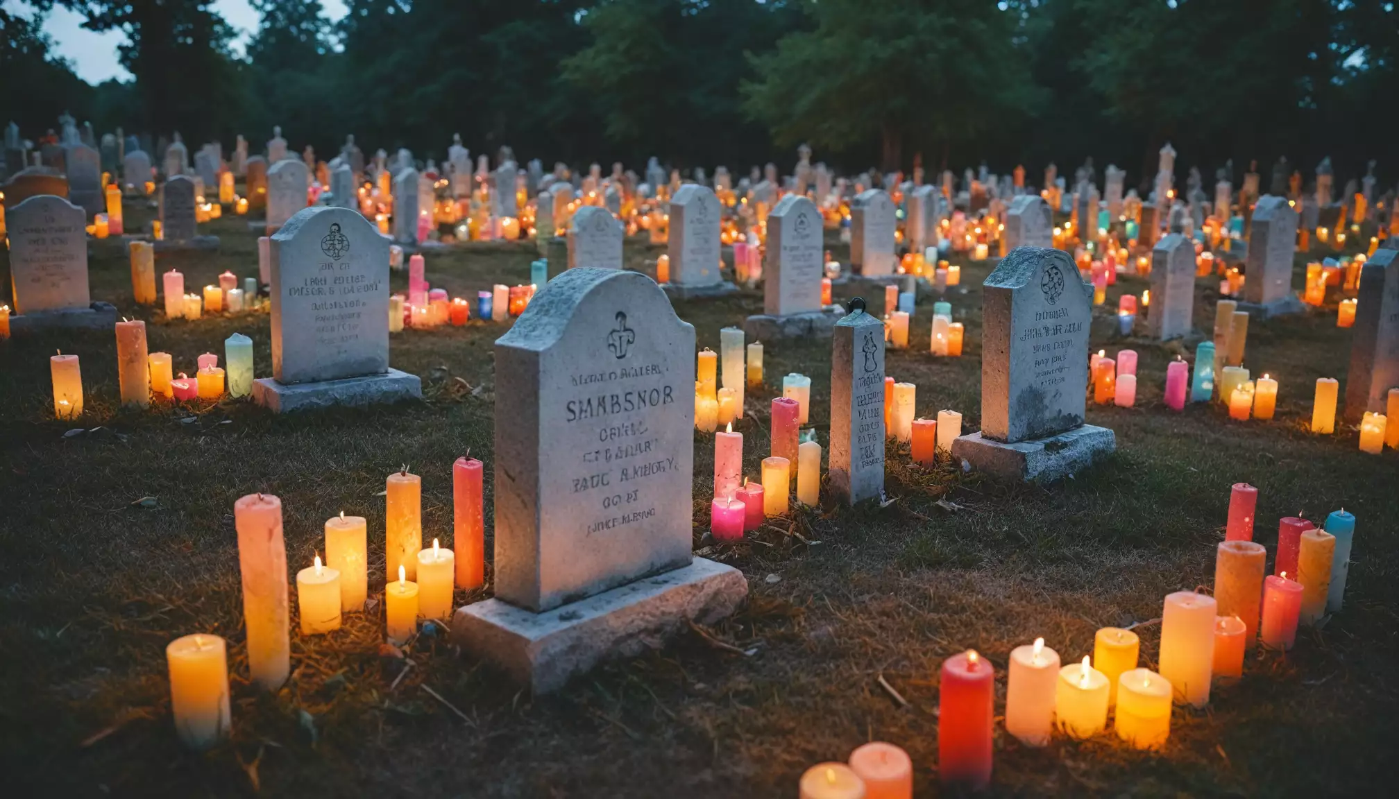 Jakie znicze są odpowiednie na groby dzieci?